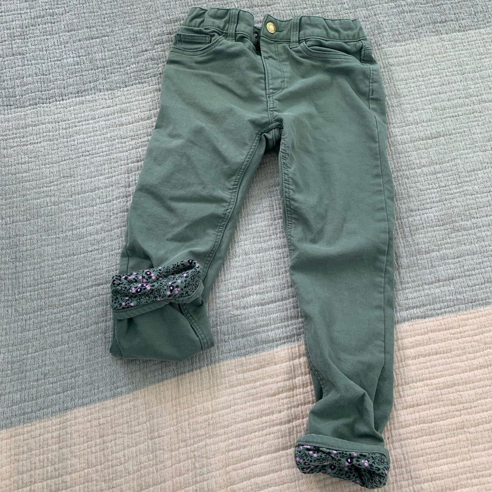 Girls 7-8Y H&M Lined Pant